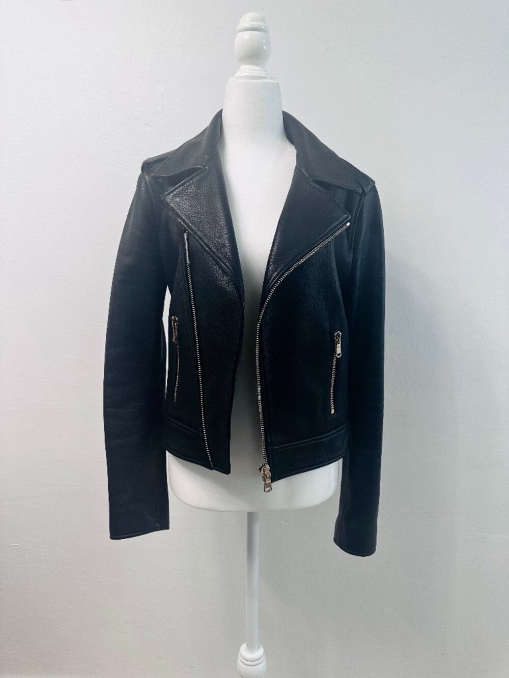 Scanlan Theodore Leather Biker Jacket